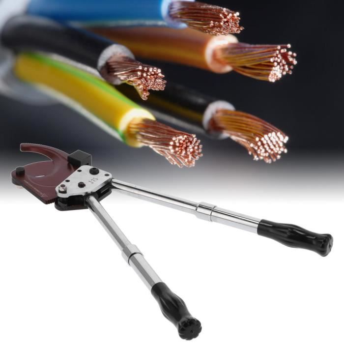 Coupe Câble à Cliquet Cuivre Aluminium 300MM - Tunisie
