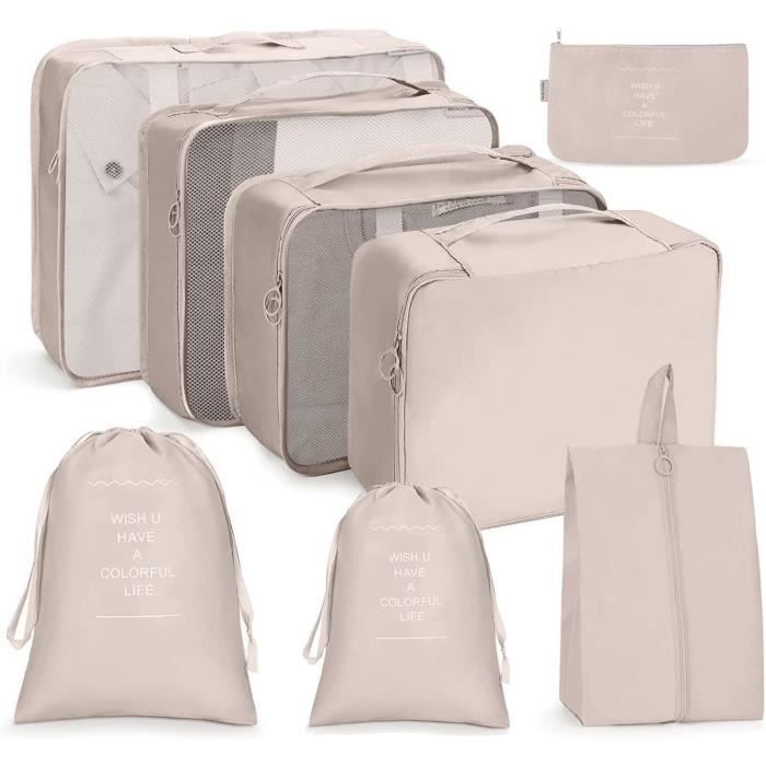 Lot 4 Sacs Organisateurs Chaussures Voyage – Housses Anti-Poussière Avec Poignée, Imperméables Pour Bagage, Rangement Vêtements