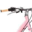 Vélo de ville femme LEGRAND Lille 2 D - rose/gris brillant - 17 pouces - 6 vitesses - V-brake-1