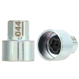 Écrou De Roue Antivol 34/18PT En Acier - Dimensions 20x28 Mm, Couple 120 Nm, Compatible Avec Clé Spécifique