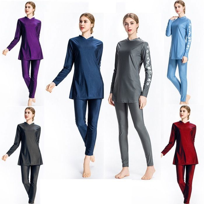 Enfants Filles Maillot De Bain Imprimée Tie Dye Trois Pièces Bikini Ado Fille Haut+Short+Jupe Couverte Costume De Bain Et Plage Pas Cher Mignon Confortable (Blue, 130/S