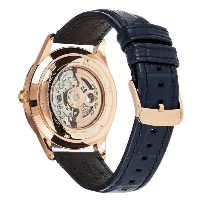MONTRE HOMME EMPORIO ARMANI Mecanique Automatique Cadran Squelette AR1947