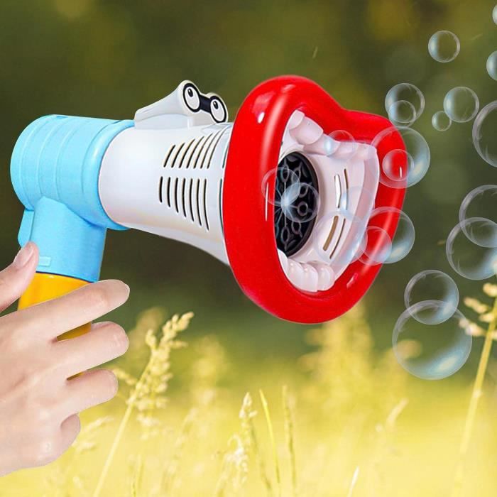 Machine à Bulles Automatique Avec Lumière Et Musique – Hauteur Réglable 118 Cm, Autonomie 35-50 Min, Idéale Pour Enfants, Jardin, Plage Et Anniversaire