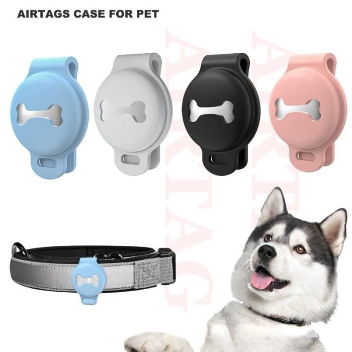 Protection en Silicone Animaux Compatible avec AirTag, Housse Anti-Rayures  Coque AirTag pour GPS Animaux de Compagnie Collier - Cdiscount