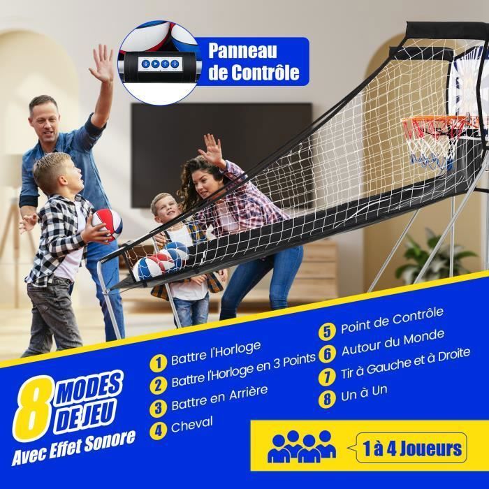 Costway Arcade Basketbal-speelset, basketbalstandaar
