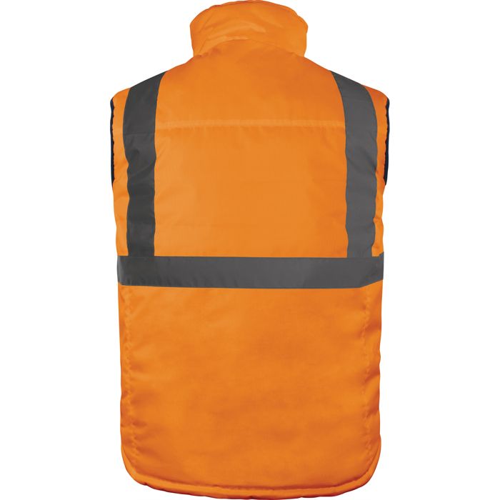 Gilet sans hotsell manche orange