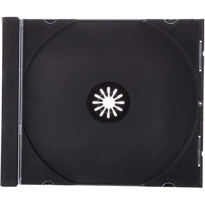 Hama Boîtier standard double pour CD et disques Blu-Ray Étui protecteur  pour