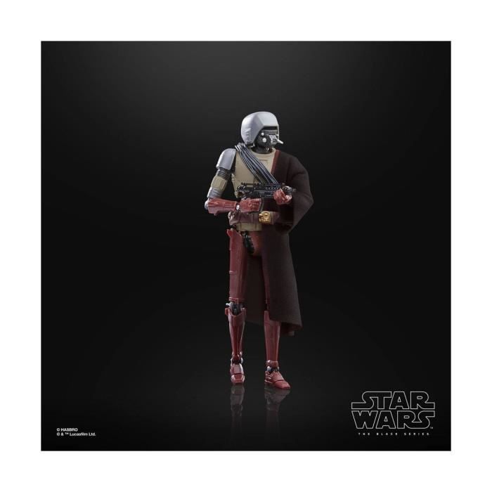 Star Wars The Black Series HK-87 – Figurine 15 Cm The Mandalorian – Articulations Premium + Accessoire – Dès 4 Ans