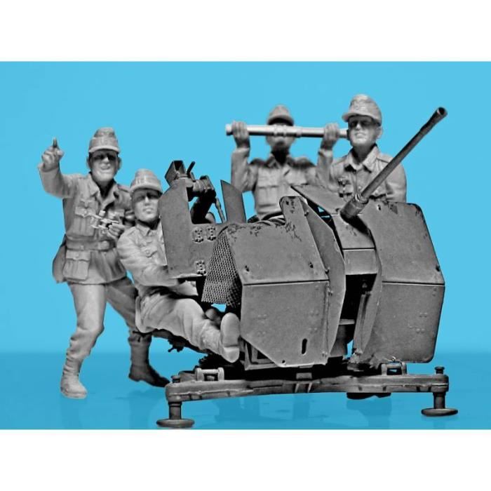 ITALERI - Maquette Autoblinda Ab 41 With Bersaglieri El Alamein Italeri 6591 1/35ème Maquette