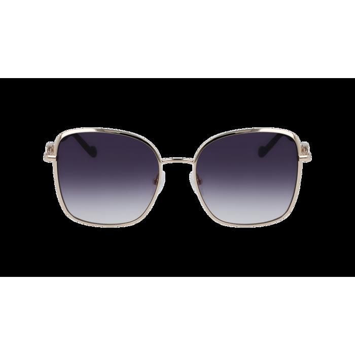 Lunettes de Soleil LIU JO LJ155S Metal Dore Verres Bleus Femme SHINY GOLD BLUE SHADED Achat Vente lunettes de soleil Femme Cdiscount