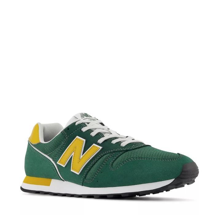 Baskets NEW BALANCE 373 Vert Homme Suede Textile Vert