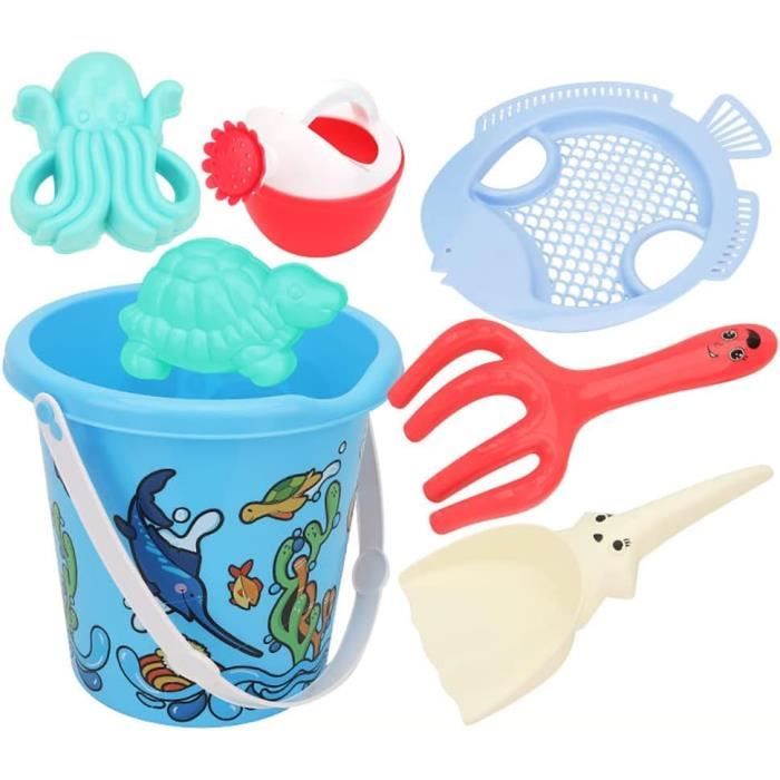 Seau De Plage Pliable HarnyLoom – 23 Outils (moules, Pelles, Arrosoir) Pour Des Heures De Jeu Au Sable !