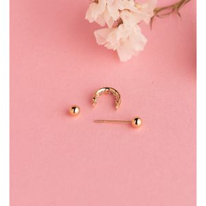 Magnifiques paire de boucles d'oreilles en or 18 carats (750 millièmes