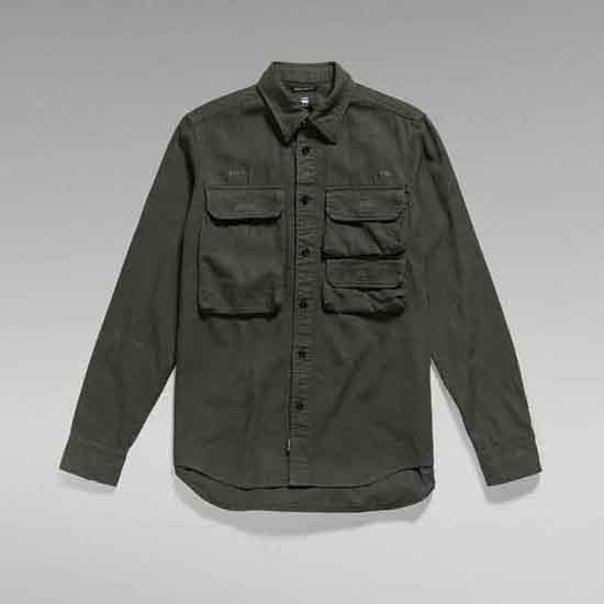 Chemise En Jean G-STAR RAW Pour Homme Taille M – Unie Bleue Décontractée Ou Formelle – Occasion Bon état