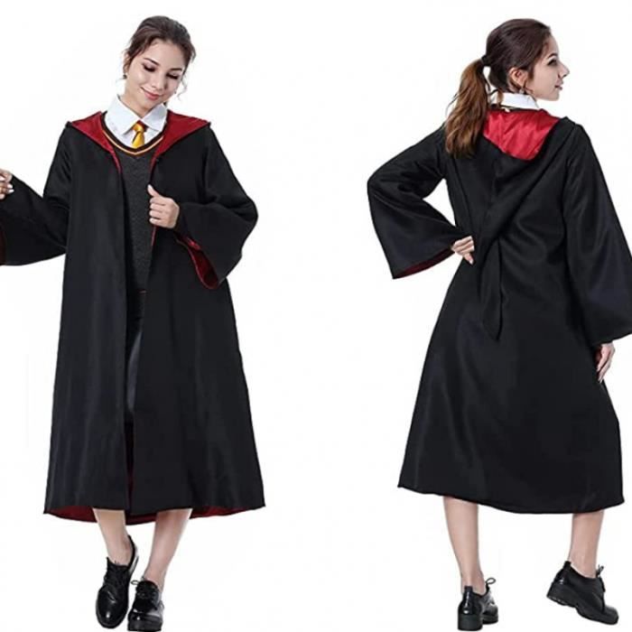 Costume de Magicien Uniforme Robe de Gryffondor Cape et cravate de Poudlard  Cravate Magicien Costume Garçons et Filles M - Cdiscount Jeux - Jouets