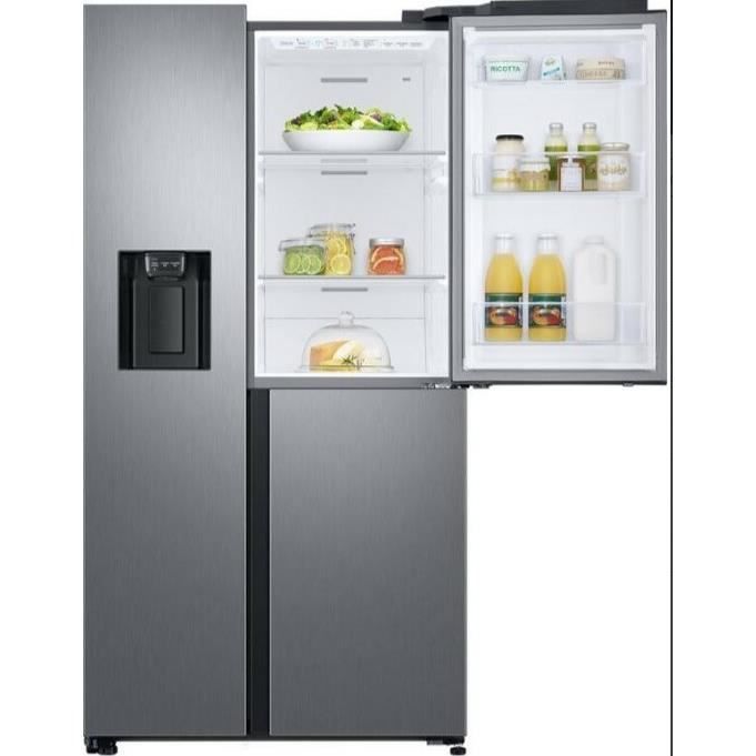 Réfrigérateur américain Infiniton side by side inox A ++ 177 hauteur x 70  largeur x 91,2 cm SBS-571IXA — Zurione