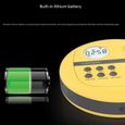 Lecteur CD enfant,Baladeur CD avec haut parleurs machine penchée disque U disque TF lecteur de carte MP3 klaxon audio - Type yellow-3