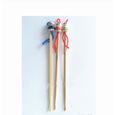 20 X Cure-oreille en bambou/Nettoyeur DOreilles Manuel en Bambou sous Forme,couleur aleatoire-3