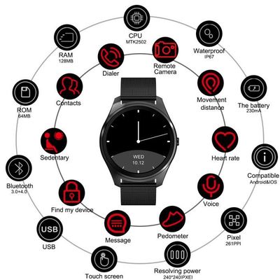 Diggro di03 smartwatch top