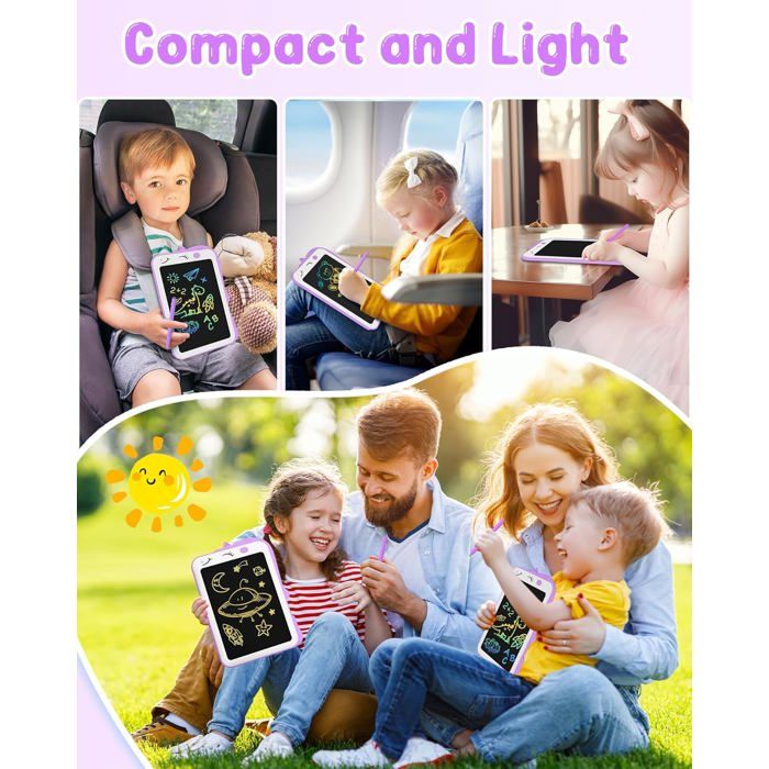 Cadeau Paques Enfant, PINKCAT Jouet Bebe 2 3 4 5 6 7 8 Ans Tableau Magique 12 Pouces Tablette D'écriture LCD Tablette Dessin Graphique Ardoise Magique Effacable Cadeau Fille Game Boy Jeux Garcon,Bleu Cadeau Paques Enfant, PINKCAT Jouet Bebe 2 3 4 5 6 7 8 Ans Tableau Magique 12 Pouces Tablette D'écriture LCD Tablette Dessin Graphique Ardoise Magique Effacable Cadeau Fille Game Boy Jeux Garcon,Bleu