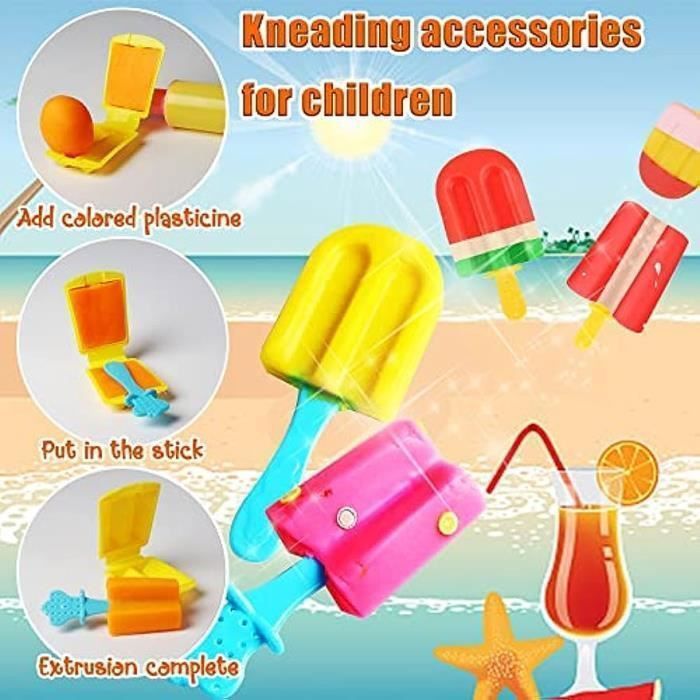 KINSI Pate a Modeler - 43 Pièces Outils de Pâte À Modeler Crème 31 KINSI Pate a Modeler - 43 Pièces Outils de Pâte À Modeler Crème 31