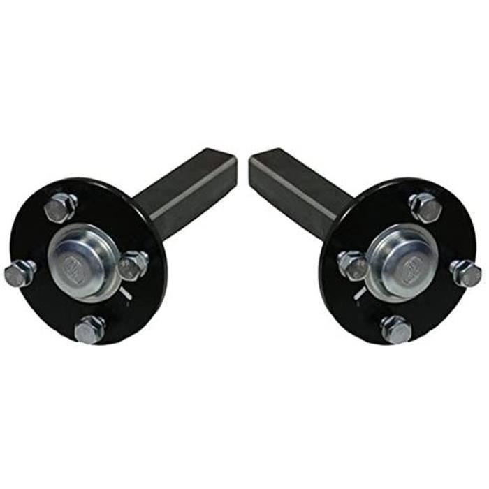 Tête D'attelage Pivotante Parnells 360° - Capacité 1700 Kg - Longueur 440 Mm, Boulon M12 - Pour Remorques VTT, Tout-terrain - 5