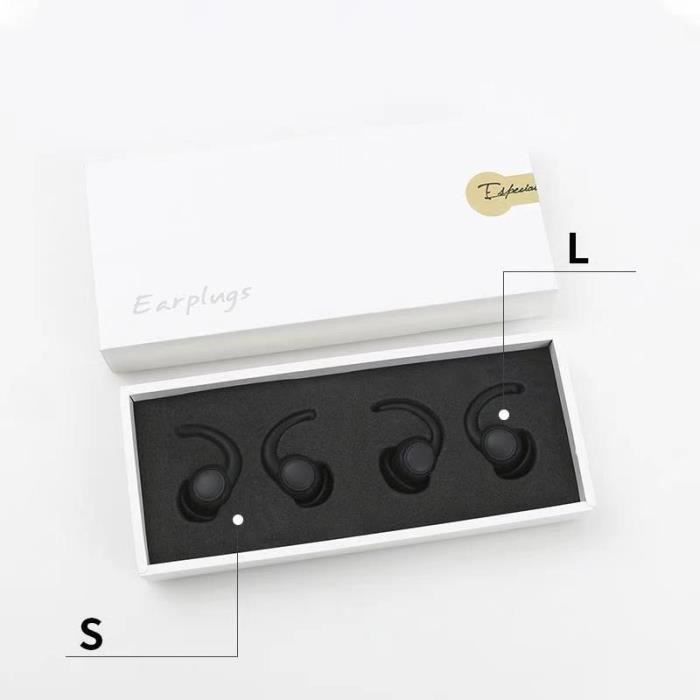Bouchons D'oreilles Pour Dormir - Lot De 5 Paires, SNR 35 DB - Anti-ronflement, Voyage, Travail, Bleu