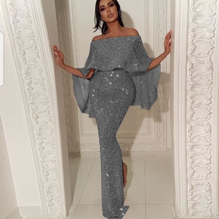 Robe soirée best sale cache coeur