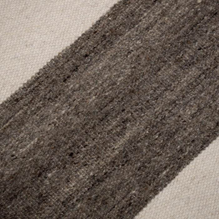 Tapis ancien français art déco années 40 laine fait main rond 200x200cm