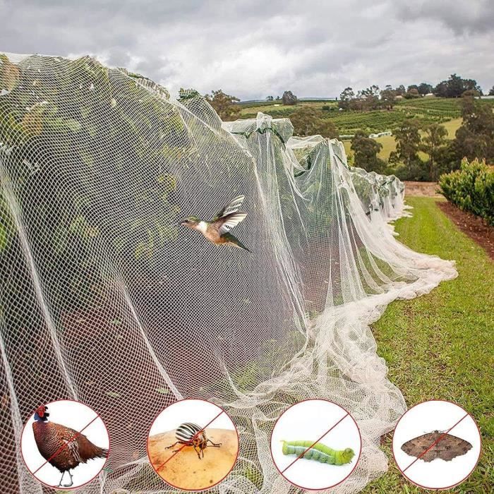 Filet Pour Arbre Fruitier, Filet De Protection Contre Les Insectes, Lot De 2 Filets De Protection