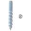 Longueur 50 mm Gond à pointe acier zingué Fix/'Pro Par 13 Diamètre 3 mm