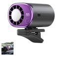Climatiseur à clipser pour voiture, ventilateur portable 2026 avec affichage LED et semi-refroidissement à 16 ℃,199 vitesses