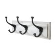 Vetements Portemanteaux Solides Murs En Bois Et Finition Blanc