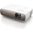 Vidéoprojecteur DLP 4K UHD BENQ W2700 - 2000 lumens ANSI - HDMI, USB - 2 Haut-parleurs 5W - Blanc et Marron-0