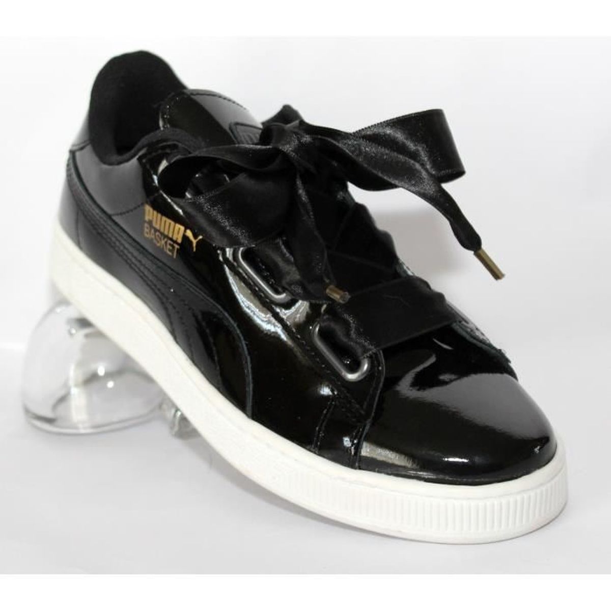 puma heart noir 37