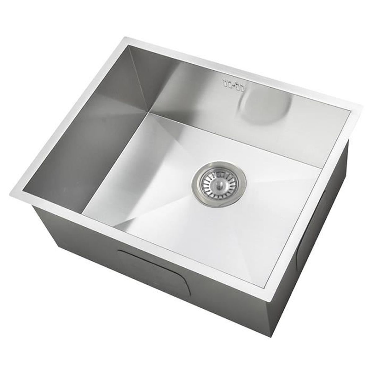 Fait A La Main Evier Inox Sous Plan 1 Bac Ds007 Achat Vente Evier De Cuisine Evier Inox Sous Plan 1 Bac Cdiscount