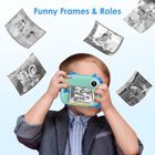 HiMont Appareil Photo Enfant 20MP/1080P – Caméra Selfie Avec Carte 32Go – Cadeau 3-12 Ans (Bleu)