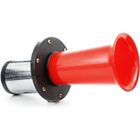 BRAND Rétro Vintage Rouge Klaxon Trompette Klaxon 12V 110dB Voiture Camionnette Cab Camionnette Klaxon Ahh-Ooo-Gah Son