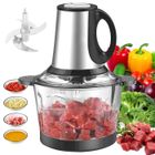XINXU Hachoir Electrique,4 lames acier inoxydable, Mixeur,Hachoir viande, 3 vitesses(2L), pour la viande et les légumes