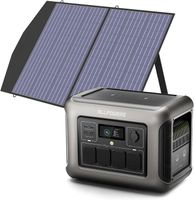 ALLPOWERS –Générateur 1800W/ 1152Wh, centrale électrique Portable LiFePO4 avec panneau solaire poly pliable 100W