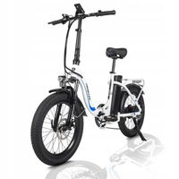 Vélo électrique Paselec PX3 48V 13Ah 750W 45km-h 90KM roue aluminium pliante 20" blanc