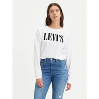 LEVIS RELAXED GRAPHIC SWEATSHIRT BLANC FEMME
