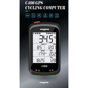 DÉCORATION DE VÉLO Compteur Vélo GPS Ordinateur de vélo avec Support, Ordinateur de vélo GPS étanche, Moniteur de vélo de Route