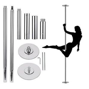 Femor Barre de Pole Dance, Pôle de Danse Statique et Rotative, Diamètre 45  mm Pole Dance Fitness en Acier Inoxydable - Cdiscount