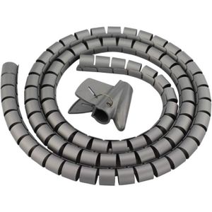 GOULOTTE - CACHE FIL Gaine Range Cable Spirale Tube,Spirale Câble Flexi