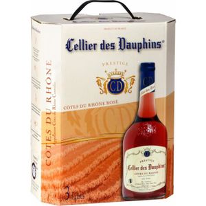 VIN ROSE Vin rosé Côtes du Rhône 3 l Cellier des Dauphins