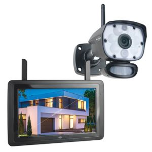 CAMÉRA DE SURVEILLANCE ELRO CZ60RIPS Color Night Vision Camera de Surveillance Kit avec 9 Écran et application - 1080P HD résolution