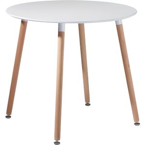 TABLE À MANGER SEULE DORAFAIR Table à manger ronde design style scandin