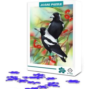 PUZZLE Puzzle 1000 Pièces Adultes Oiseau Perroquet Animal