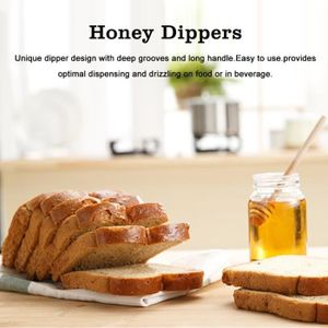 Mini baguette en bois de miel d'agitateur de miel de bâtons de miel pour la  distribution de pot de miel c7138 - Cdiscount Maison